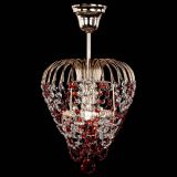 Люстра Малинка обтикон красная в Ижевске