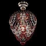 Люстра Малинка обтикон красная в Ижевске