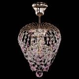 Люстра Малинка обтикон розовая в Ижевске