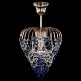 Люстра Малинка обтикон синяя в Ижевске