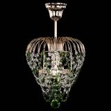 Люстра Малинка обтикон зеленая в Ижевске