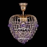 Люстра Малинка шар фиолетовая в Ижевске