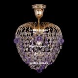 Люстра Малинка шар фиолетовая в Ижевске