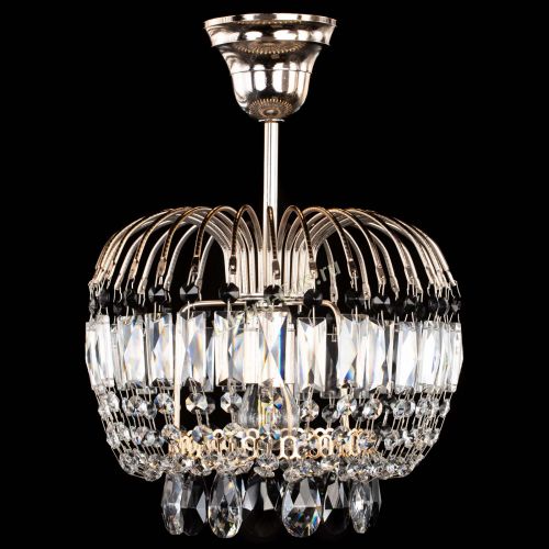 Люстра Малинка черная в Ижевске Гусь Хрустальный