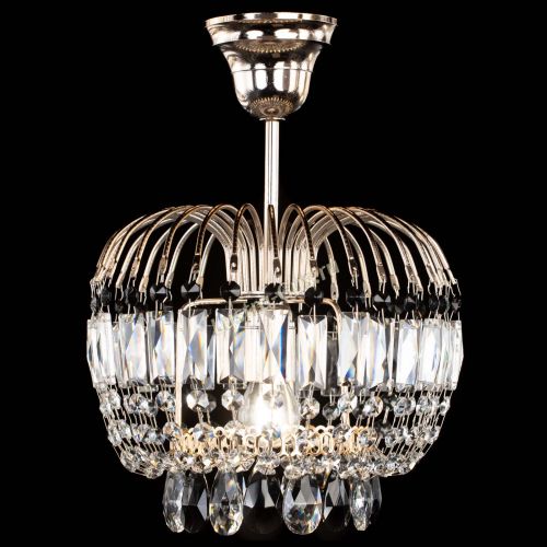 Люстра Малинка черная в Ижевске Гусь Хрустальный