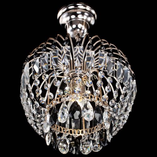 Люстра Малинка черная в Ижевске Гусь Хрустальный