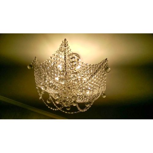 Люстра Марина №2 в Ижевске Гусь Хрустальный