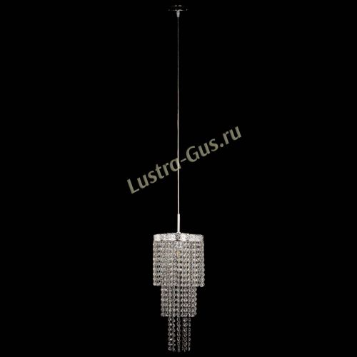 Люстра Милан №1 каскад на тросе в Ижевске Гусь Хрустальный