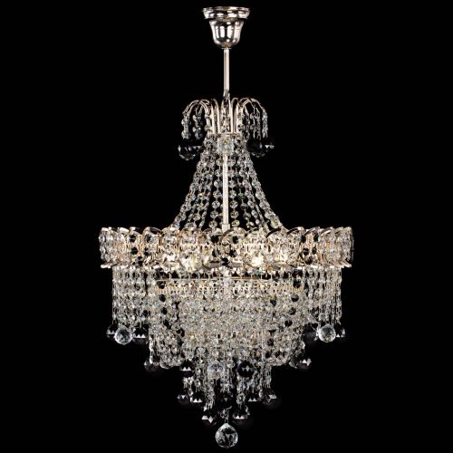 Люстра Натали Софья черная в Ижевске Гусь Хрустальный