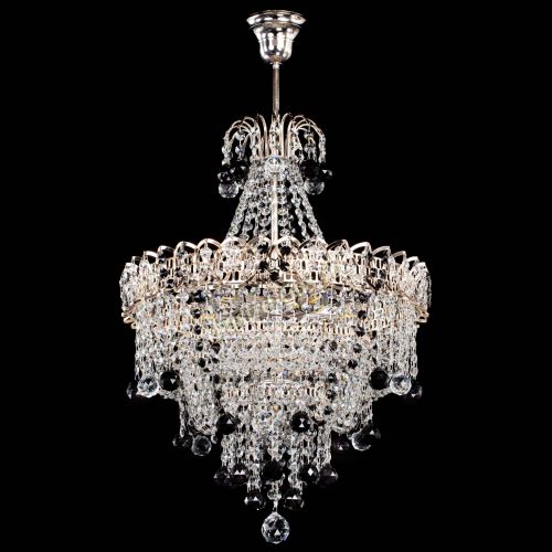 Люстра Натали Софья черная в Ижевске Гусь Хрустальный