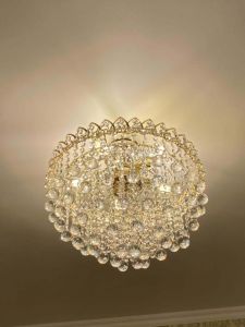 Люстра Капель Лепесток Шар  30мм с подвесом в Ижевске отзыв и фото покупателя