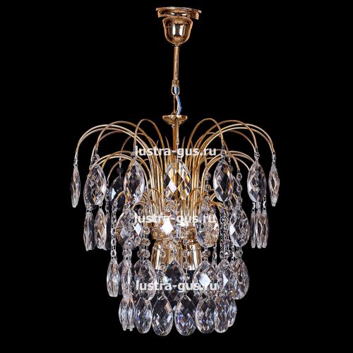 Люстра Каскад Баден 3 в Ижевске Гусь Хрустальный