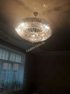 Люстра Кольцо Классика с подвесом в Ижевске отзыв и фото покупателя