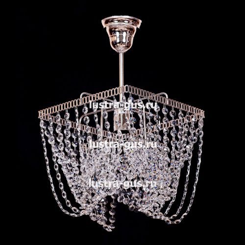 Люстра Квадрат Василиса с подвесом в Ижевске Гусь Хрустальный