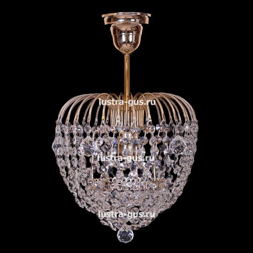 Люстра Малинка шар в Ижевске Гусь Хрустальный