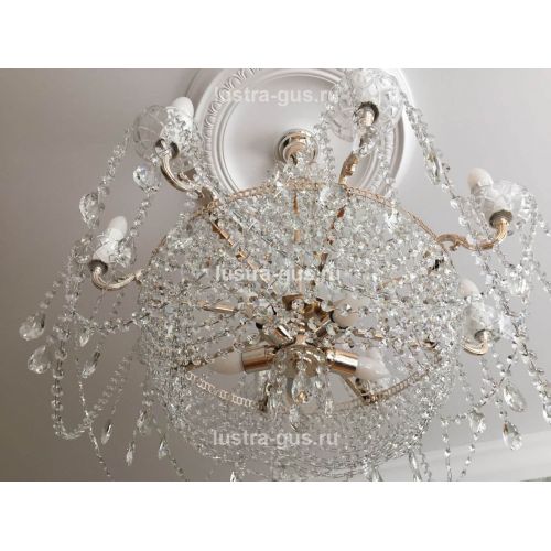 Люстра Елизавета №13 в Ижевске Гусь Хрустальный