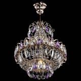 Люстра Ника 1 лампа фиолетовая в Ижевске