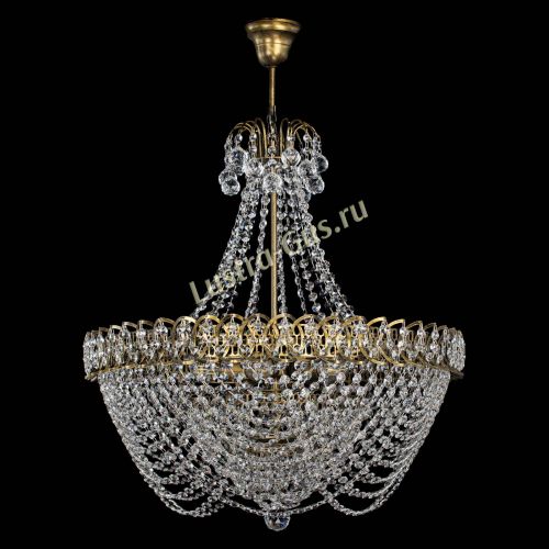 Люстра Ника Лепестки №5 под бронзу в Ижевске Гусь Хрустальный