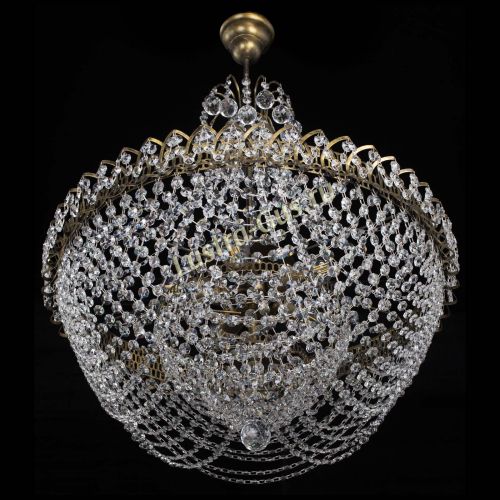 Люстра Ника Лепестки №5 под бронзу в Ижевске Гусь Хрустальный