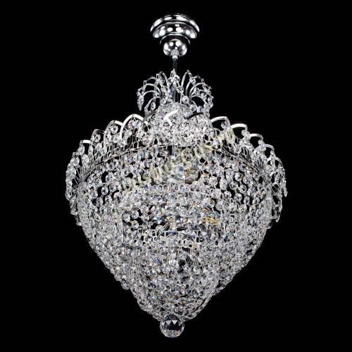 Люстра Ника Лепестки малая - 3 лампы в Ижевске Гусь Хрустальный