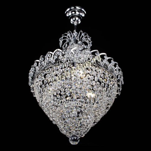 Люстра Ника Лепестки малая - 3 лампы в Ижевске Гусь Хрустальный