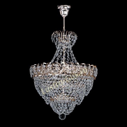 Люстра Ника Лепестки малая - 3 лампы в Ижевске Гусь Хрустальный