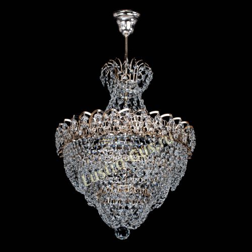 Люстра Ника Лепестки малая - 3 лампы в Ижевске Гусь Хрустальный