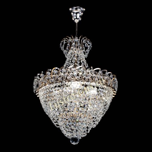 Люстра Ника Лепестки малая - 3 лампы в Ижевске Гусь Хрустальный