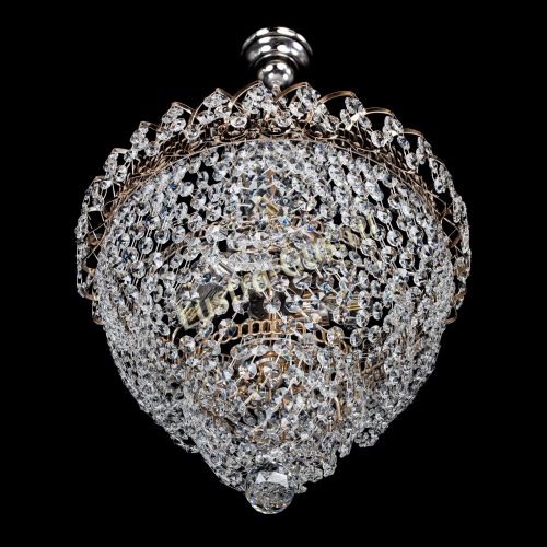 Люстра Ника Лепестки малая - 3 лампы в Ижевске Гусь Хрустальный