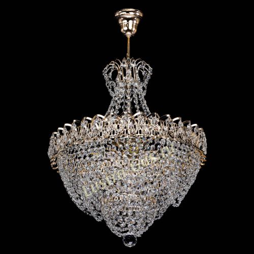 Люстра Ника Лепестки малая в Ижевске Гусь Хрустальный