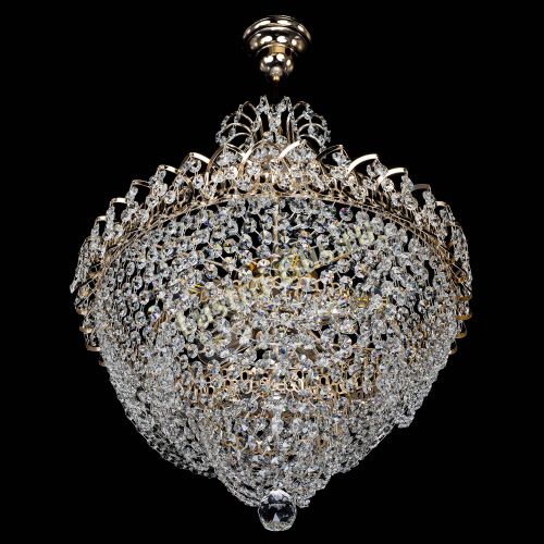 Люстра Ника Лепестки малая в Ижевске Гусь Хрустальный