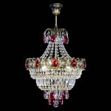 Люстра Ника подвесная Красная под бронзу в Ижевске