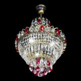 Люстра Ника подвесная Красная под бронзу в Ижевске