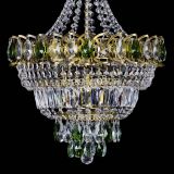 Люстра Ника подвесная Зеленая под бронзу в Ижевске