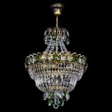 Люстра Ника подвесная Зеленая под бронзу в Ижевске