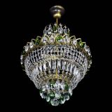 Люстра Ника подвесная Зеленая под бронзу в Ижевске