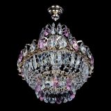 Люстра Ника 1 лампа розовая в Ижевске