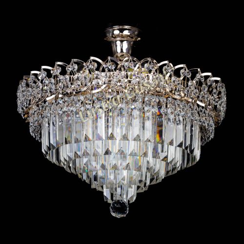 Люстра Октава Элегант с подвесом в Ижевске Гусь Хрустальный