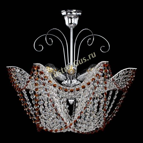 Люстра Орхидея №3 чайная в Ижевске Гусь Хрустальный