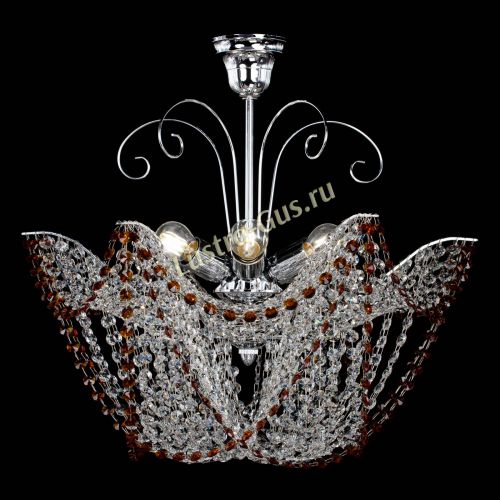 Люстра Орхидея №3 чайная в Ижевске Гусь Хрустальный