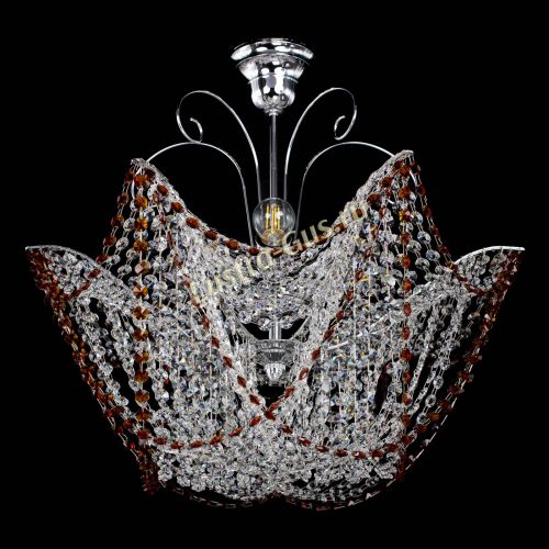 Люстра Орхидея №3 чайная в Ижевске Гусь Хрустальный