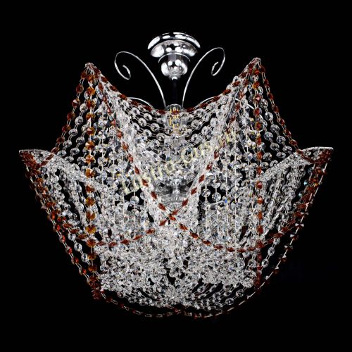 Люстра Орхидея №3 чайная в Ижевске Гусь Хрустальный