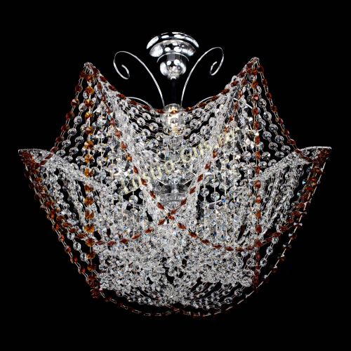 Люстра Орхидея №3 чайная в Ижевске Гусь Хрустальный