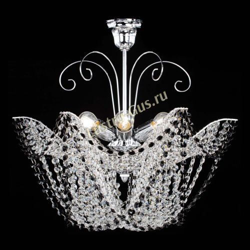 Люстра Орхидея №3 черная в Ижевске Гусь Хрустальный