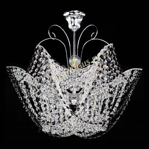 Люстра Орхидея №3 черная в Ижевске Гусь Хрустальный