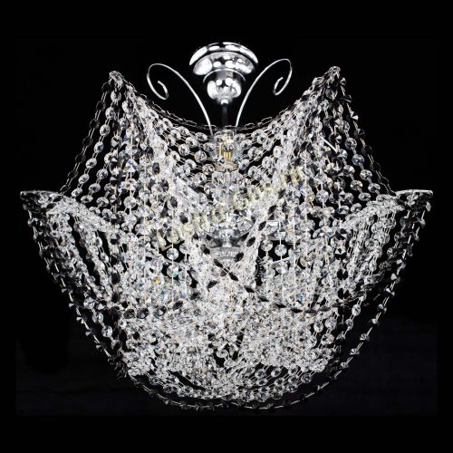 Люстра Орхидея №3 черная в Ижевске Гусь Хрустальный