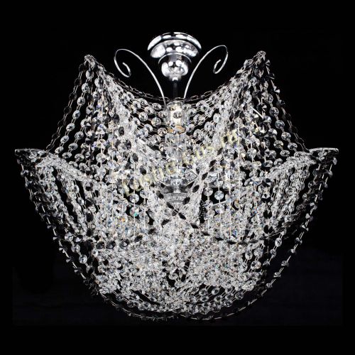 Люстра Орхидея №3 черная в Ижевске Гусь Хрустальный