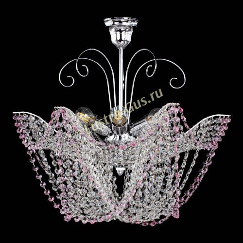 Люстра Орхидея №3 розовая в Ижевске Люстра Орхидея №3 розовая в Ижевске