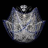 Люстра Орхидея №3 синяя в Ижевске