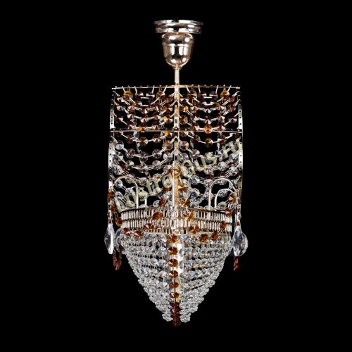 Люстра Парусник №1 чайный в Ижевске Гусь Хрустальный